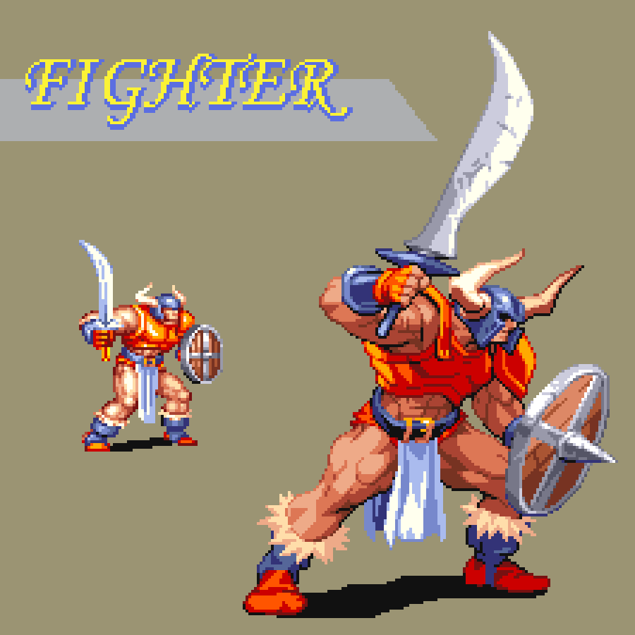 Omegachainoboy's tweet photo. Wooooooooo !! 
one of my favorite games 💖, have a nice weekend my friends 😊
#pixelartㅤㅤ https://t.co/4tL2GKjBTS