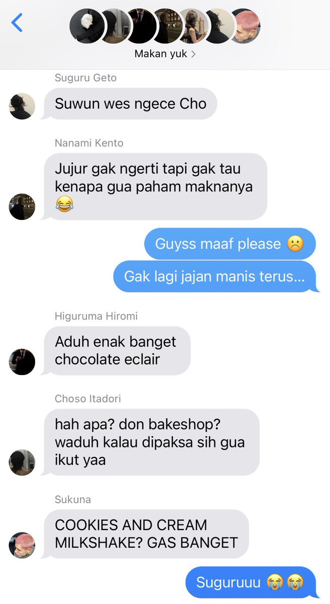 etnowt's tweet photo. Satoru sakit gigi tapi emang polahe dewe https://t.co/kV3bWj2OGq
