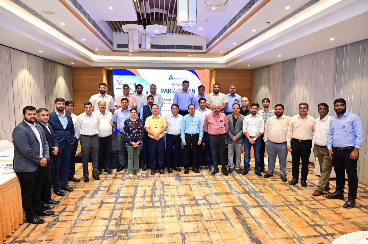 avadhrailinfra's tweet photo. Setting Goals. Building Teams. Driving Transformation.

Avadh Rail Infra Ltd. recently hosted a One and Half Day HR Goal-Setting Workshop, in partnership with PwC, as part of Project Parivartan.

#AvadhRailInfra #ProjectParivartan #HRTransformation #GoalSetting #TeamBuilding #PwC https://t.co/bKI7JGBEWx