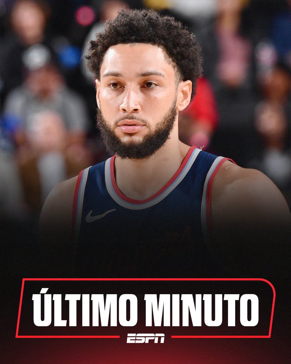 ESPN_DO's tweet photo. 🔥 Ben Simmons llegó a un acuerdo de un año por $3.5 millones de dólares con los Sacramento Kings, informaron sus agentes a Shams Charania de ESPN.
#NBAxESPN https://t.co/SRB4aAHTMb