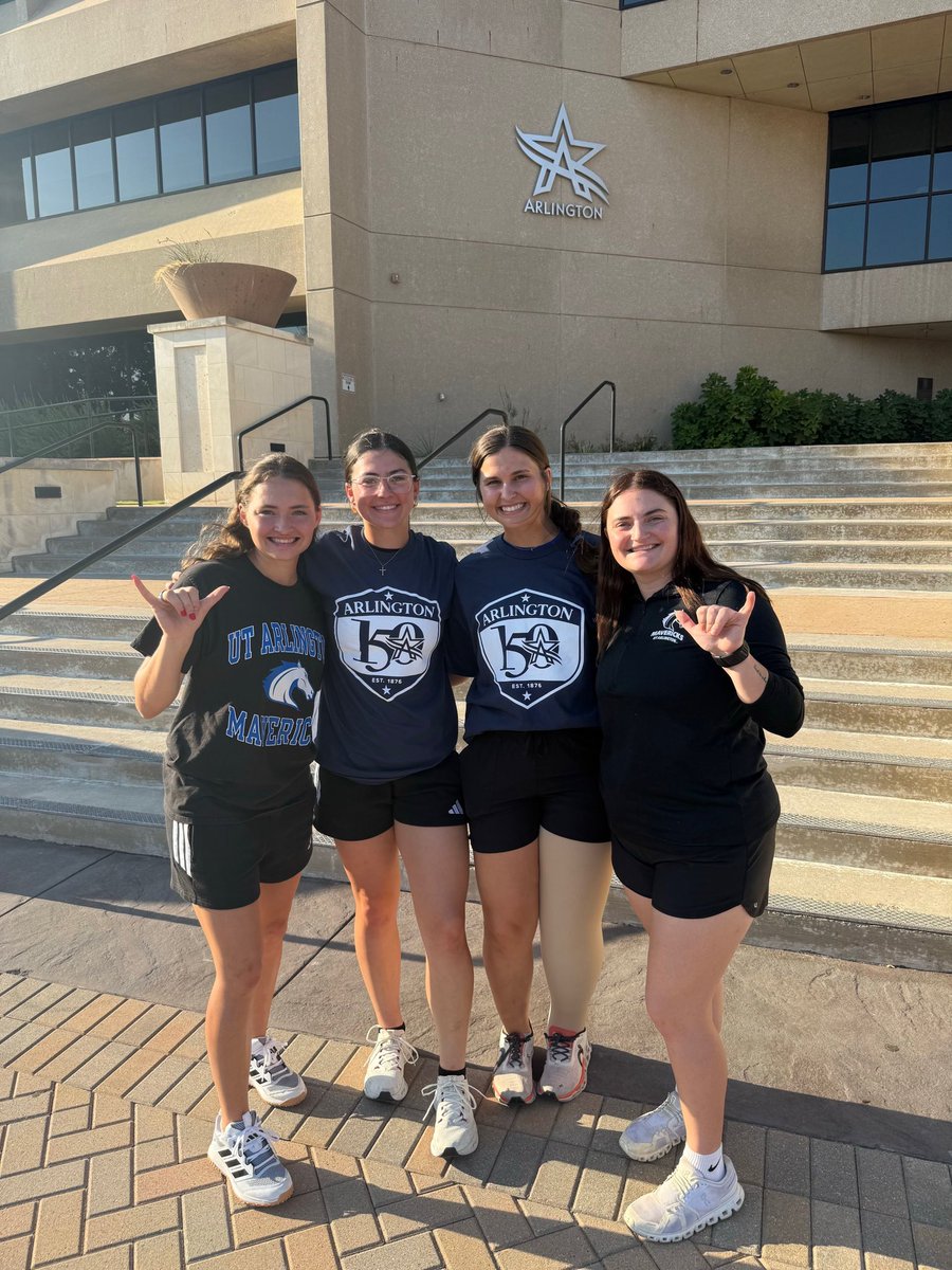 UTAMAVS's tweet photo. Helped celebrate @CityOfArlington’s 150th anniversary last night! 🌟 

Proud to be a part of the 817 community! 🤩

#BuckEm🐎 | #817Made https://t.co/5z4o2MpUEp