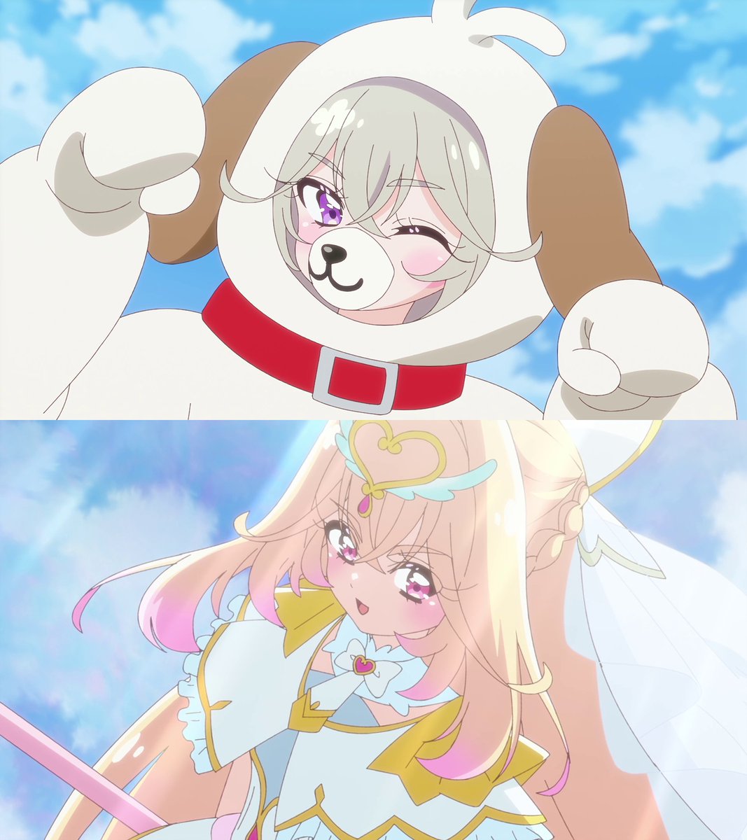 denfaminicogame's tweet photo. 『名探偵プリキュア！』森亜るるか、犬に扮する
https://t.co/mWyoh9W37V

明日放送の第32話の先行カットが解禁。ようやく本当の笑顔を取り戻したは良いが、いくら何でも極端すぎる。経緯はわからないが、来栖エリザすらここまではしなかった。

なお、行き場がなくなり、くれあの働く店で過ごしている https://t.co/T6oikkhSLF