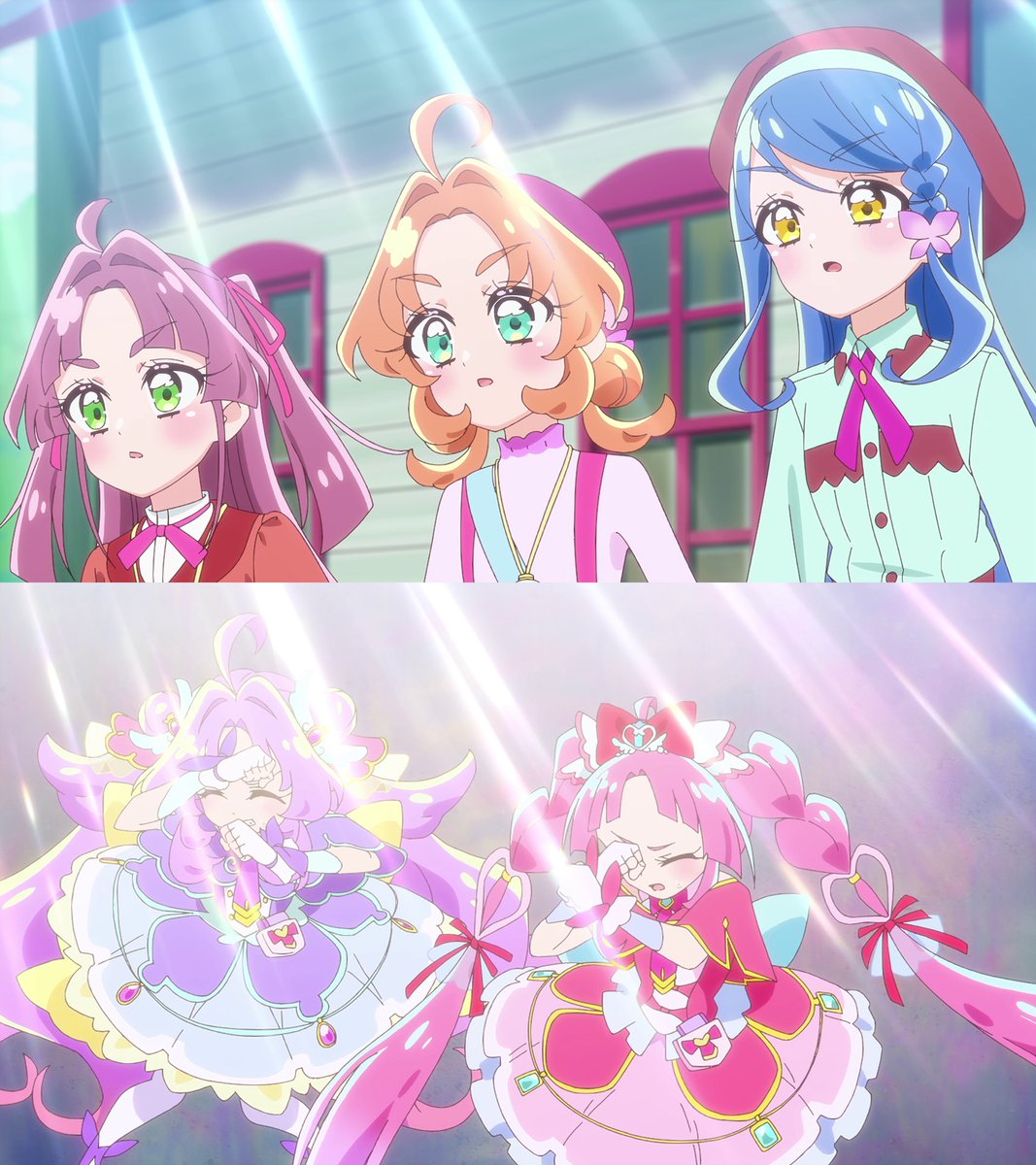 denfaminicogame's tweet photo. 『名探偵プリキュア！』森亜るるか、犬に扮する
https://t.co/mWyoh9W37V

明日放送の第32話の先行カットが解禁。ようやく本当の笑顔を取り戻したは良いが、いくら何でも極端すぎる。経緯はわからないが、来栖エリザすらここまではしなかった。

なお、行き場がなくなり、くれあの働く店で過ごしている https://t.co/T6oikkhSLF