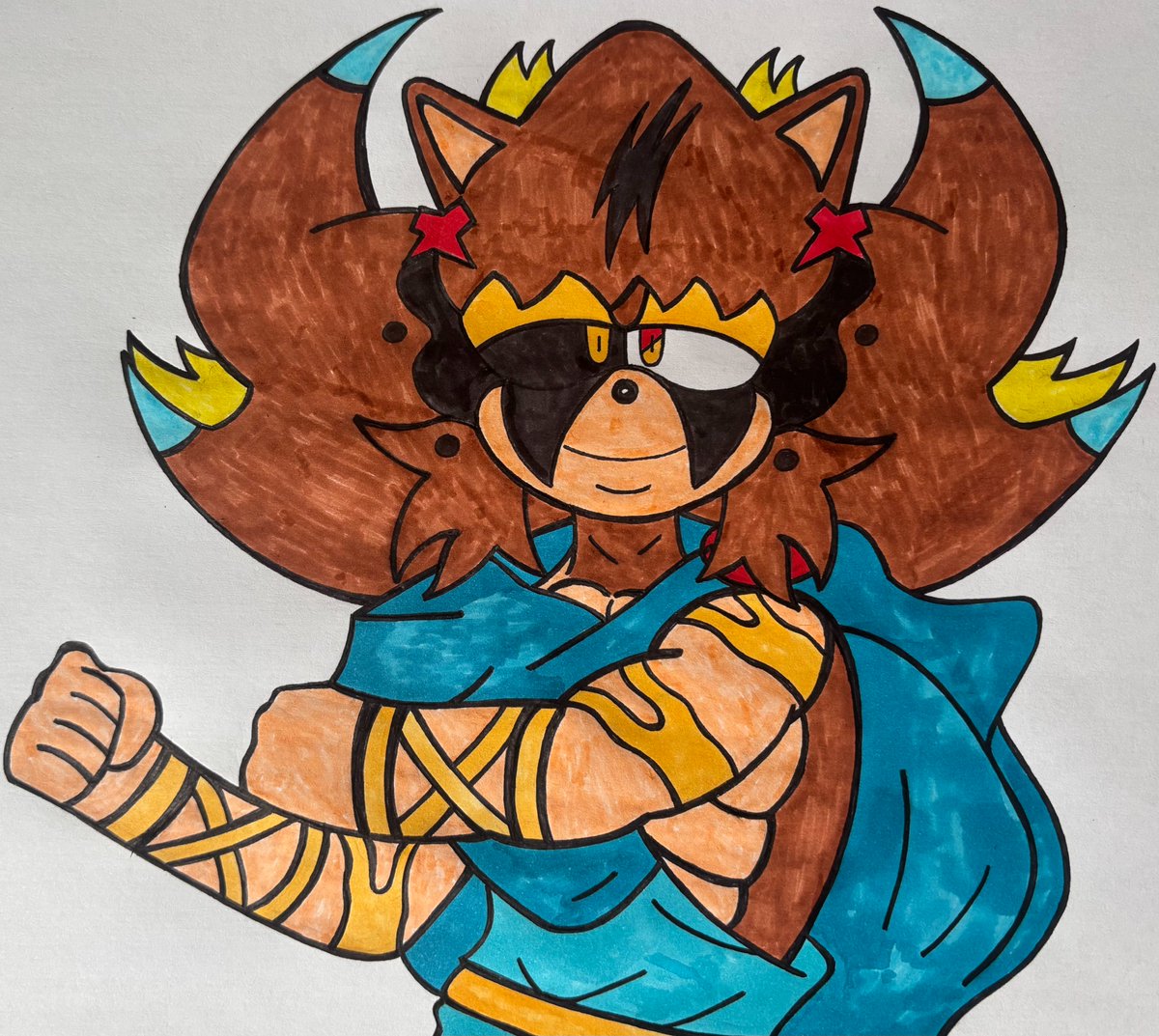 L_HBeauti07's tweet photo. 💪🏼

#Suki #SonicOc #GOA #BrianGriffinPlush #LordXGuardians #LordX #SonicTheHedgehog #SonicExe #SonicFanart https://t.co/rRPPXwiRe1