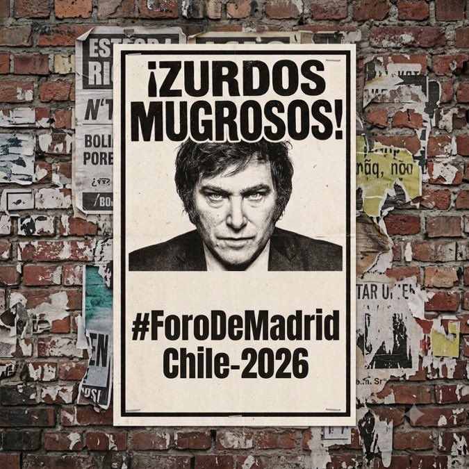 gio01388276's tweet photo. @CarlosAmpuero @JMilei Zurdo para ti https://t.co/6gYbjPdss8