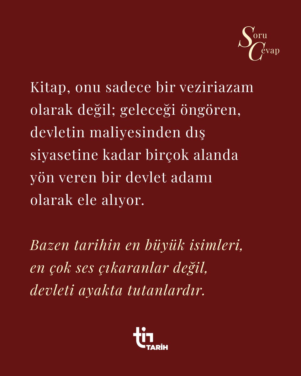 tintarih's tweet photo. Osmanlı’nın Gizli Kahramanı: Semiz Ali Paşa 🏛️

Büyük savaşların gölgesinde, krizleri diplomasi ve liyakatle çözen bir veziriazam. Maliyeden dış siyasete geleceği öngören bu devlet adamını Burhan Mustafa Büyükarslan'ın kalemiyle keşfedin. 

Sizlerle Tin Tarih'te! https://t.co/VakRZJzVeD
