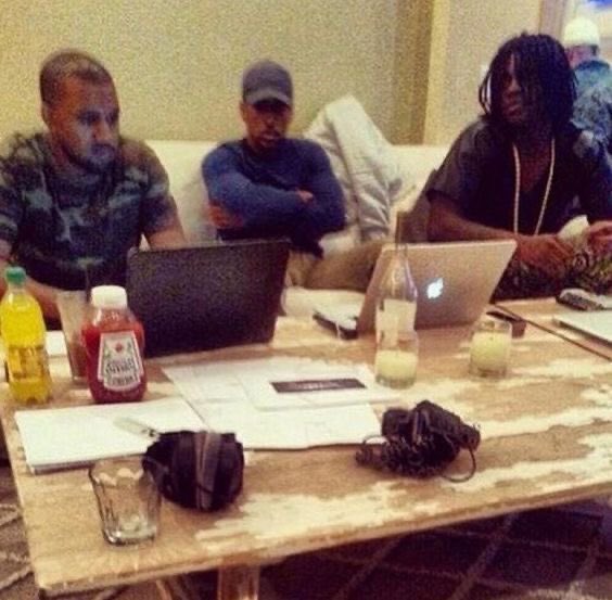 YZYFRANCE1's tweet photo. My guest list for Ye’s Night 2 in Chicago:

Chief Keef
Chance the Rapper
Kid Cudi
Common

Chicago could be legendary 👀 https://t.co/najey1mPqV