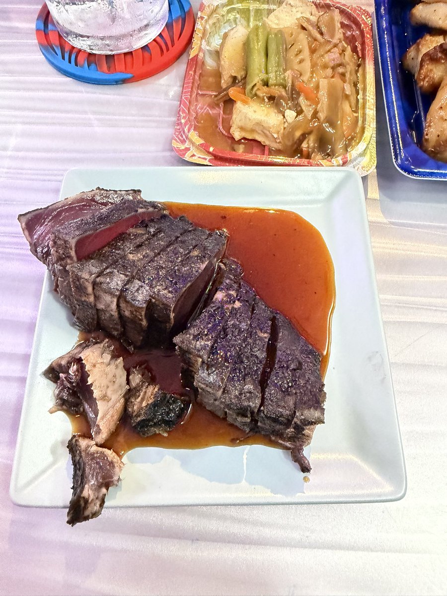 uchuusa_oyu's tweet photo. ろぐあうと！
ねうちゃん推し様オムライス食べてくれてありがとうです( ᴗˬᴗ)不安だった上手にできてよかったー.ᐟ.ᐟ仲良し様も雨で下いるの知ってかけつけてくれてありがとう❤︎⸝⸝⸝おなかいっぱいになったしだいすきなお菓子うれしい；；雨でまったりの中救ってくださってみんなに感謝です.ᐟ https://t.co/EH6vZhwhu6
