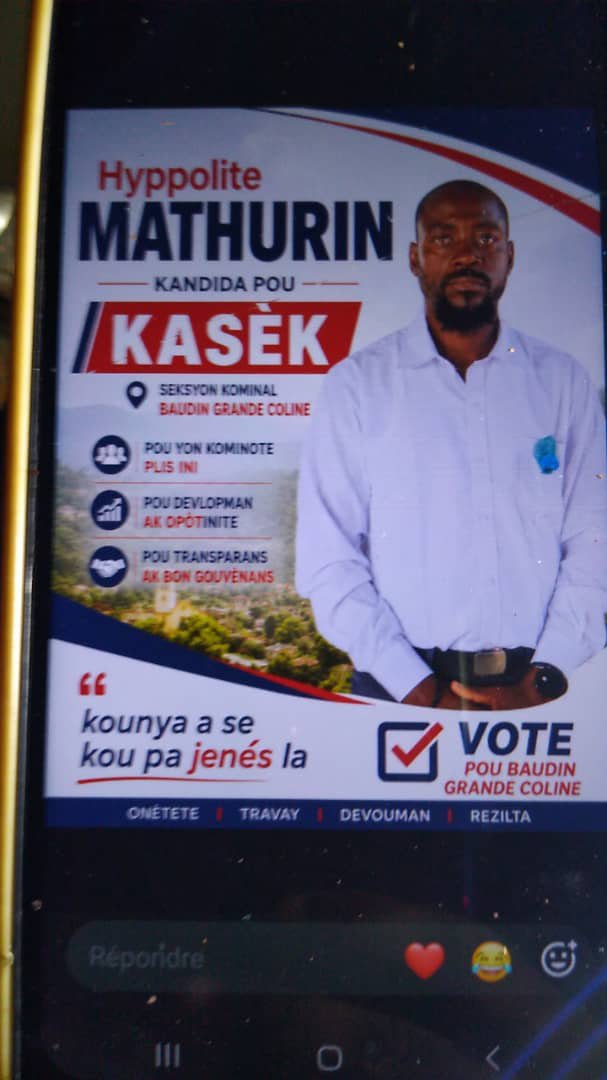 dezavolcan's tweet photo. Kounyeya se kou pa lajenès 
Sekirite education avèk rout pou tout vil la respè nan nom la jenès la https://t.co/ImfKu8eTbF