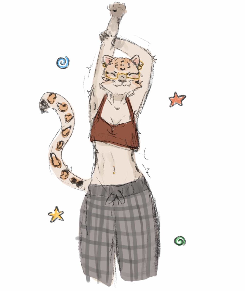 roseg0blin's tweet photo. Its past her bedtime #fursona #cloudedleopard https://t.co/Oh4mux2lVg