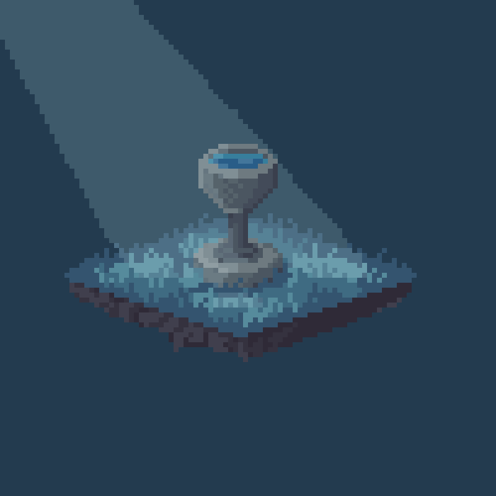 Fallwishe's tweet photo. A stone bowl #pixelart https://t.co/7PkE0UzJug