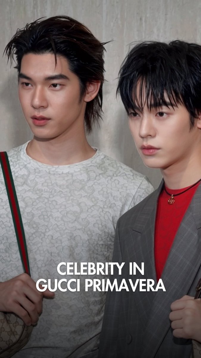 luxemattersth's tweet photo. ส่องลุคเหล่าแขกคนสำคัญในงานพรีเซนต์ Gucci PRIMAVERA ส่งตรงจากมิลานมาไว้ที่ไทยแล้ว! 

#Twnpich 
#PorSuppakarn 
#Loverrukk 
#ViewBenyapa
#Violettewautier 
#Timethai 
#ChiPu 
#Meerqeen
#HURRYKNG 
#Gucci
#GucciPrimavera 
#LUXEMATTERS 

https://t.co/UczCx7OP6d https://t.co/7O6hO6DwXF