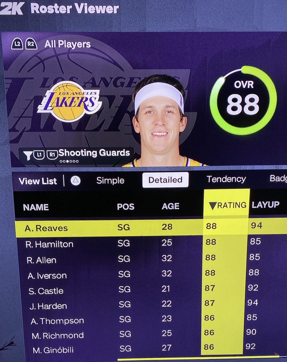 hoopsxcenterIG's tweet photo. Is 2k trippin or is this accurate? 😂😂 https://t.co/uSGNckdpmD