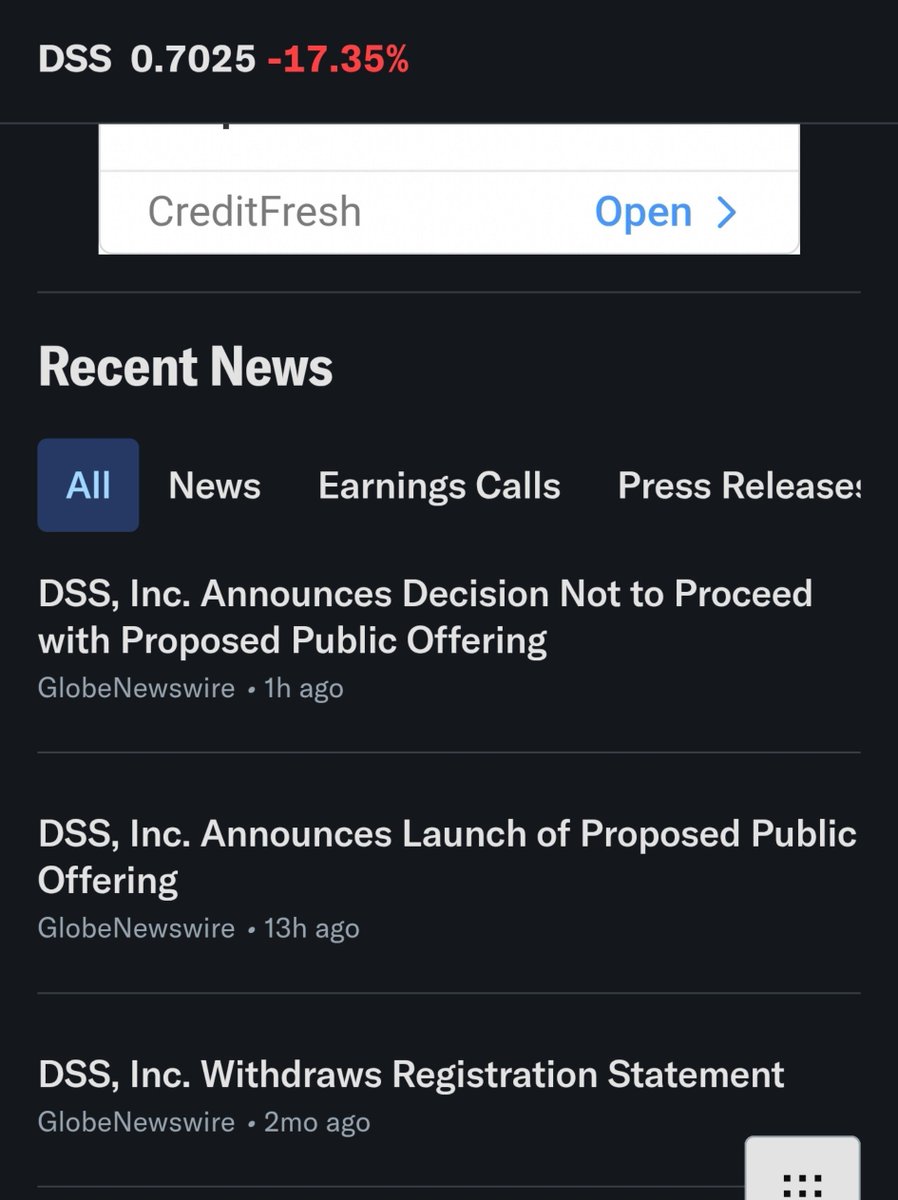 Ahkmonrah's tweet photo. How is this not market manipulation and illegally taking advantage of shareholders?

$dss https://t.co/oRtWE9zyYo