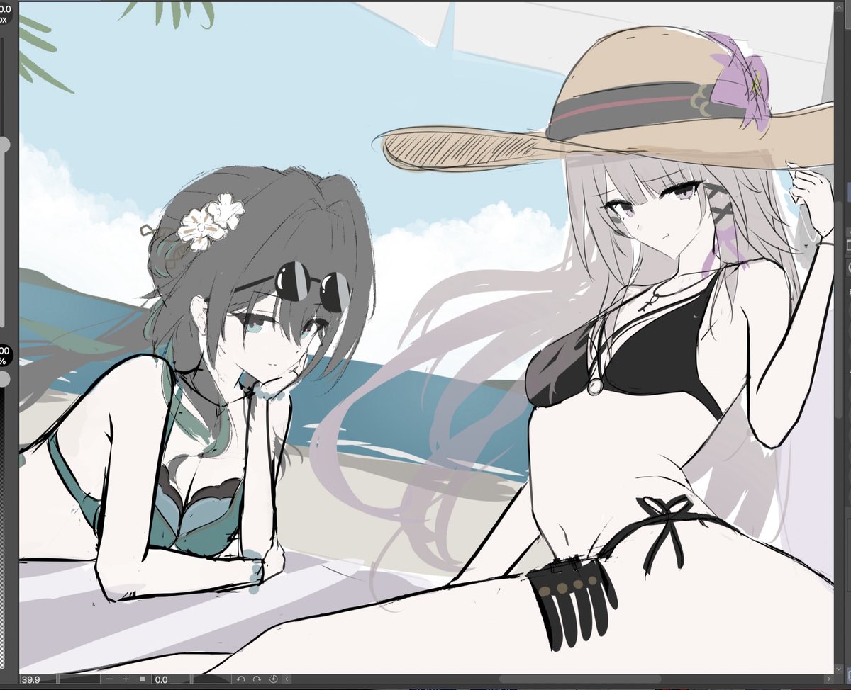 hertaaa0409's tweet photo. wip
描いてるうちに夏終わってた https://t.co/T9vhhuorHA