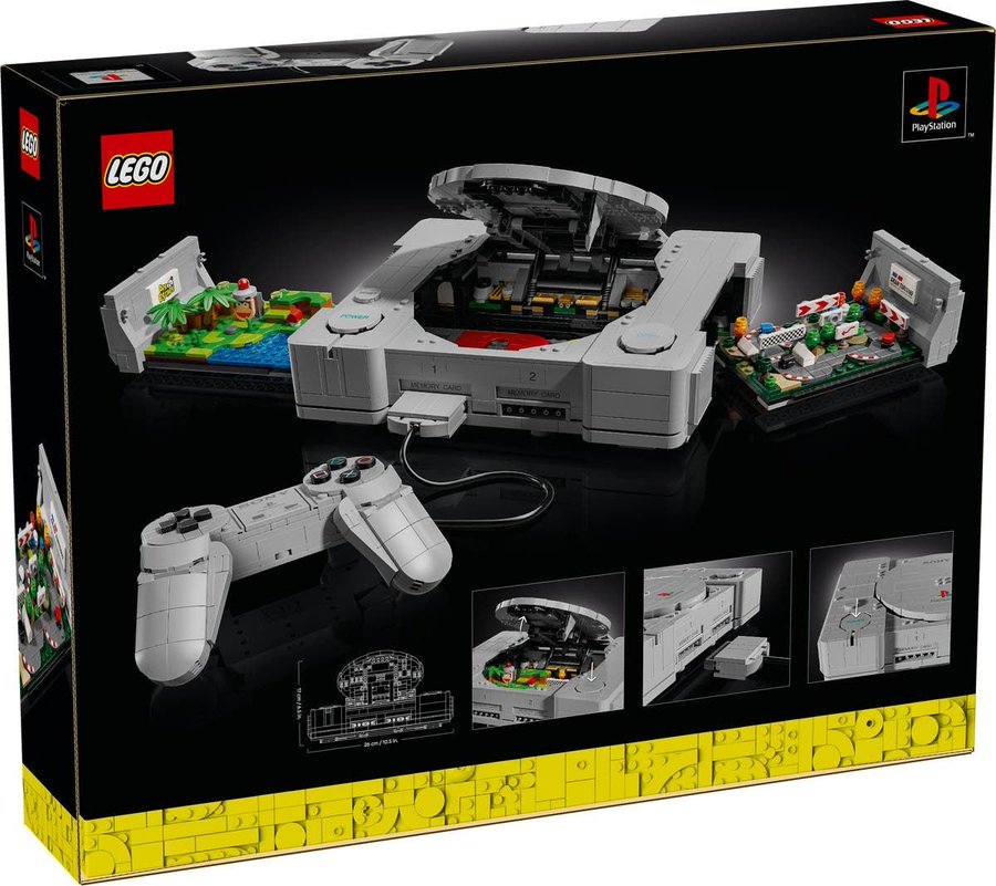 DFRBricks's tweet photo. LEGO PlayStation set launching on Oct 1st  🎮

1,911-pieces - 1:1 scale of the original console 

$180 plus AstroBot GWP 🔥🔥 https://t.co/45BGrhdhEe