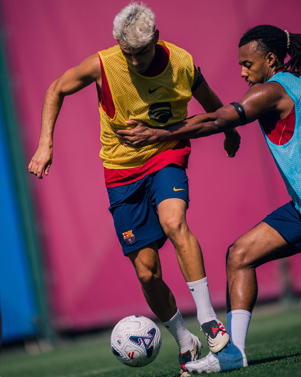 FCBarcelona's tweet photo. Taking the ball off Pedri takes everything. https://t.co/H69hZX7doi