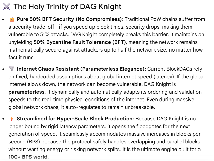 ShanteeChris's tweet photo. Kaspa devs secretly set the stage for testnet 13 with dagknight

dagknight isnt just another update
it is the most advanced protocol that ever existed in crypto

if you love consensus theory (like me) you really should take a look at this one
https://t.co/pWNLRKlZDR https://t.co/79zfKVfNZw