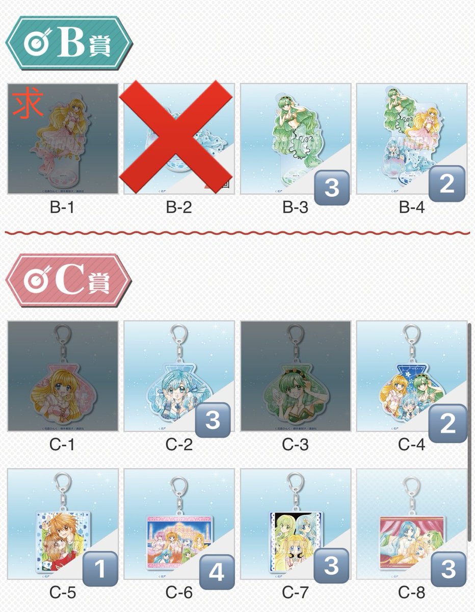 argent24654950's tweet photo. ぴちぴちピッチ　くじ引き堂

【交換/譲渡】

(譲) 画像の物

(求) B賞るちあ
　　D賞 るちあ(D-5 １点)
　　定価＋送料

・B賞を譲渡にてお求めいただく場合、１点につき下位賞から3点以上お求め下さい。
・譲渡にて10点以上お求め頂ける際は特典のるちあをお付け致します。(B賞は各１点まで)

↓ https://t.co/u4eZanv9tN