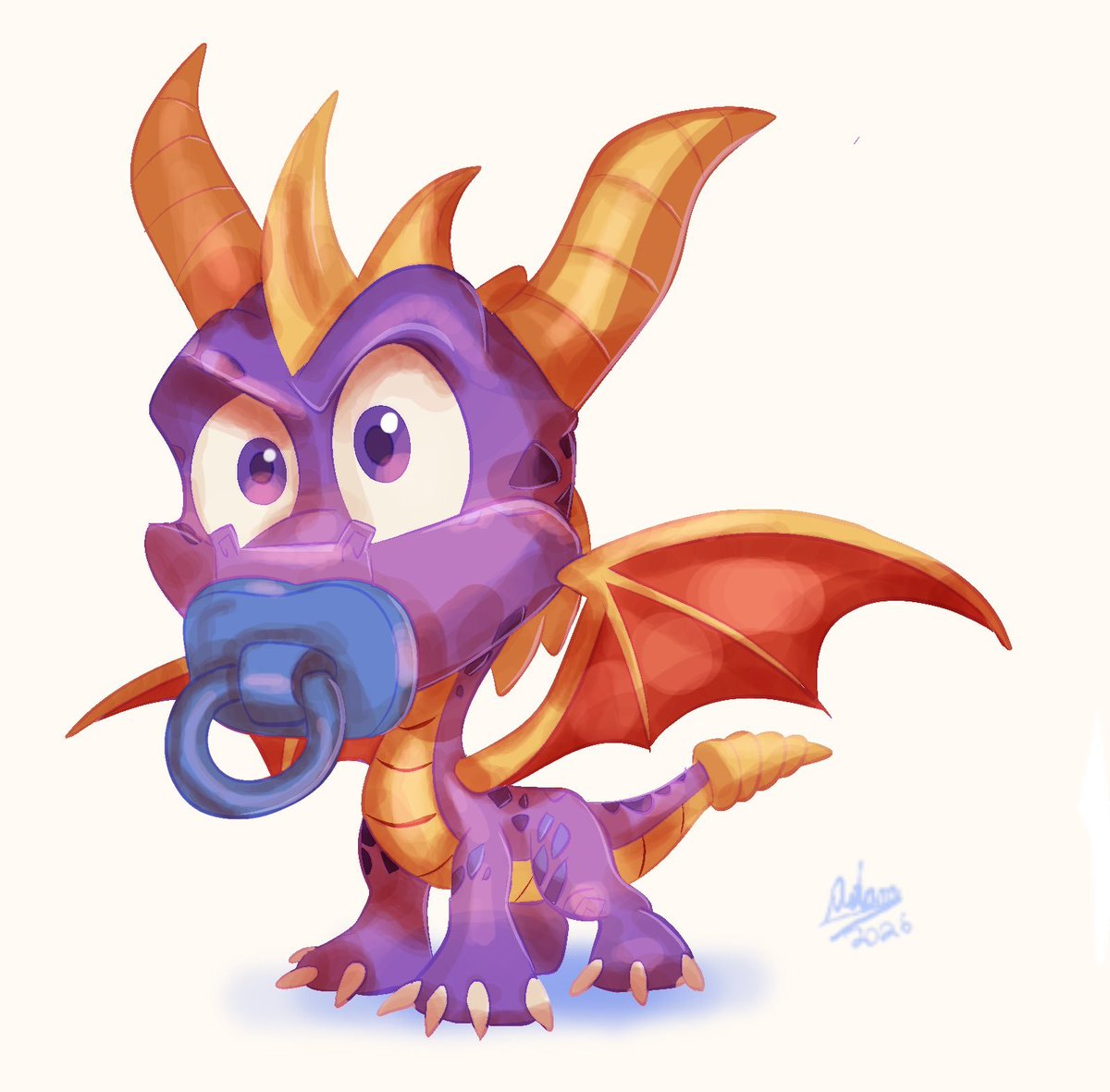 adamgipsonn's tweet photo. Baby #spyro , Regular (teenage) Spyro, Adult Spyro and Elderly Spyro. #spyrocommunityday #art #illustration‌‌ https://t.co/gNHHzrzhsI