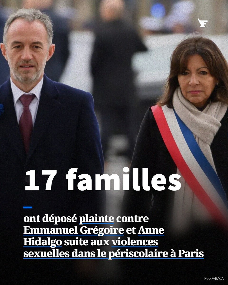Le_Figaro's tweet photo. Scandale du périscolaire à Paris : 17 familles déposent plainte contre Emmanuel Grégoire et Anne Hidalgo. →https://t.co/oCFBzNojTH https://t.co/FlHooer8Rc