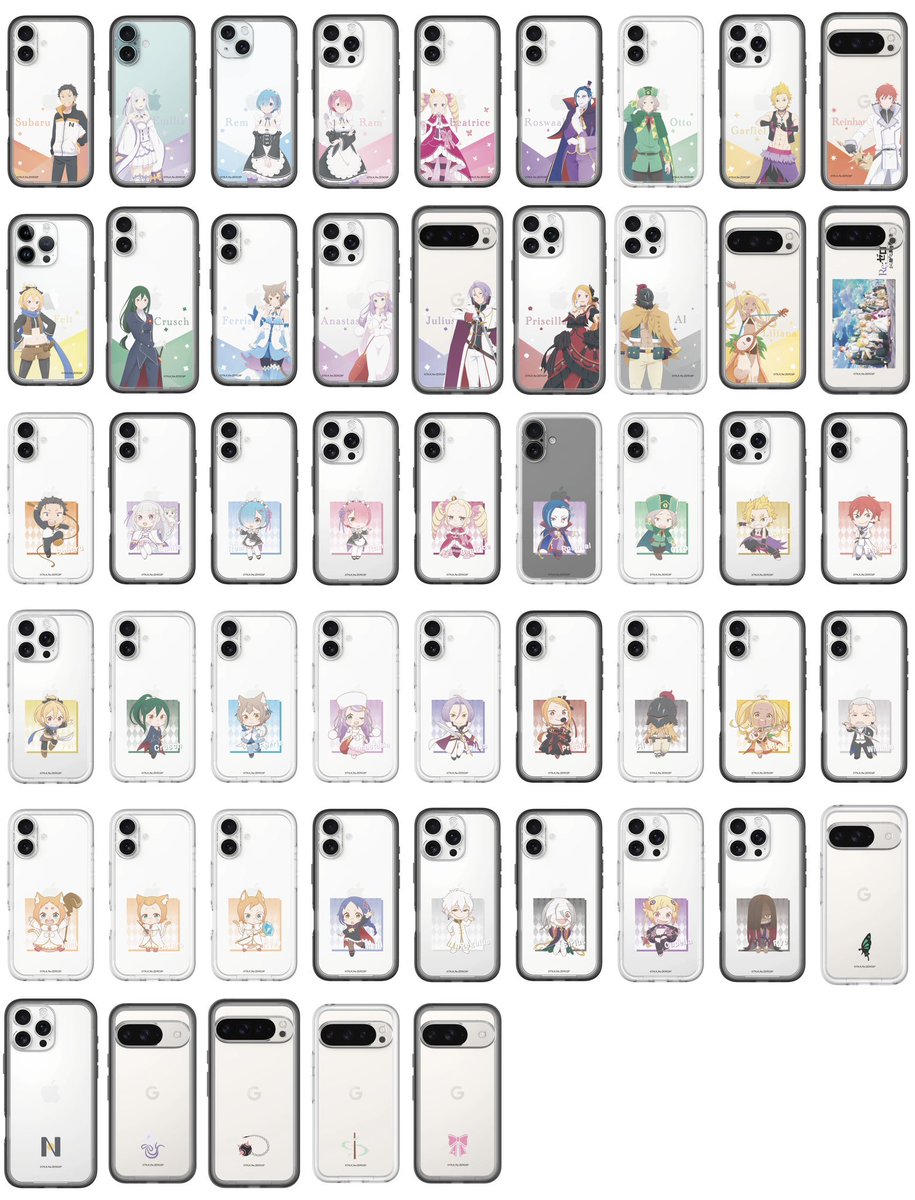 Rezero_info's tweet photo. caseplay × Re:ゼロから始める異世界生活

立ち絵やミニキャラ、モチーフなど
様々なデザインを使用したスマホケースが
caseplay楽天市場店にて各種販売中です

▼取扱サイトまとめ
https://t.co/oBrHpuTtsc https://t.co/ATytN3hSzH