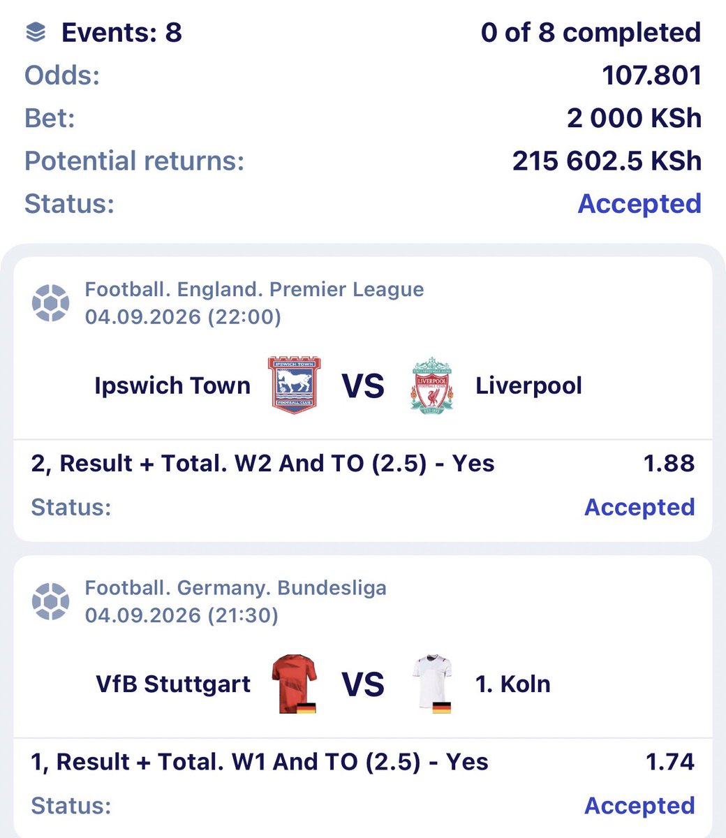 i_am_reallarry's tweet photo. #Paripesa   
       Some 8   Games . Here Nice Wins 

     Booking code:  VAR2Y

Signup : https://t.co/3DdmC5hlRy
📲App: https://t.co/SUNTbTC4wG

Use promocode : HILLARY10 https://t.co/nIQsoG9NFc