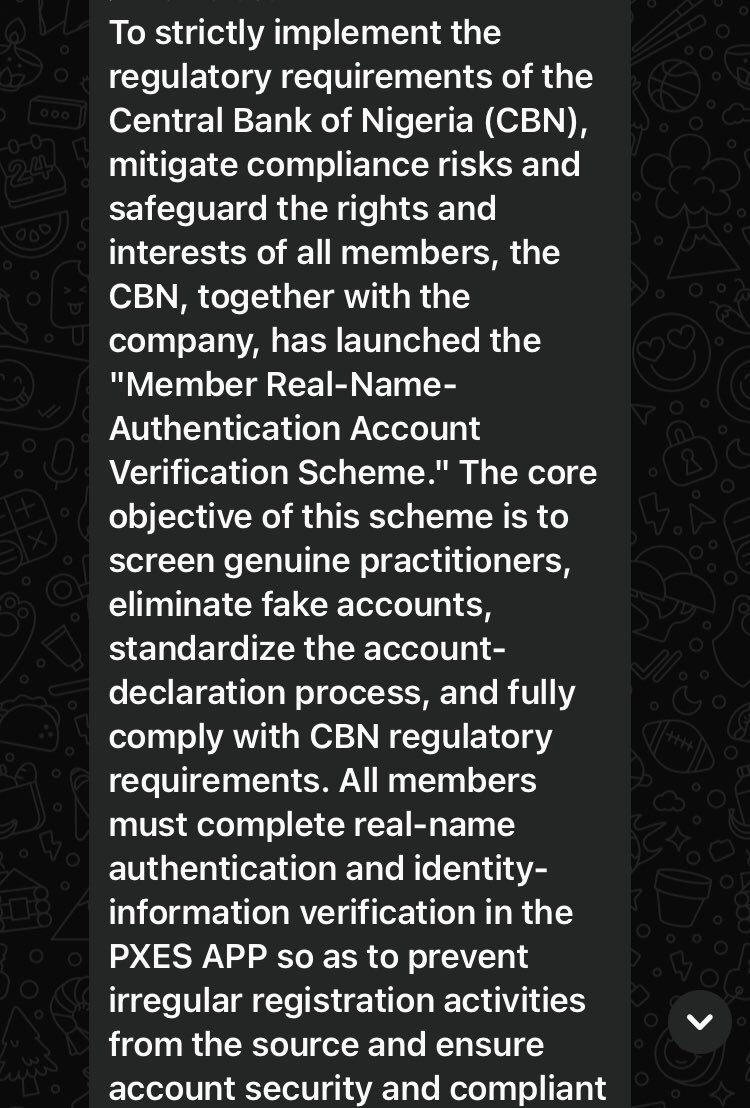 UceeeGoody's tweet photo. Hello @cenbank are you guys aware of a particular "PXES" company using your name to defraud innocent Nigerians?
@Wizarab10 @itsSh0la https://t.co/Yuw1a9UWL7