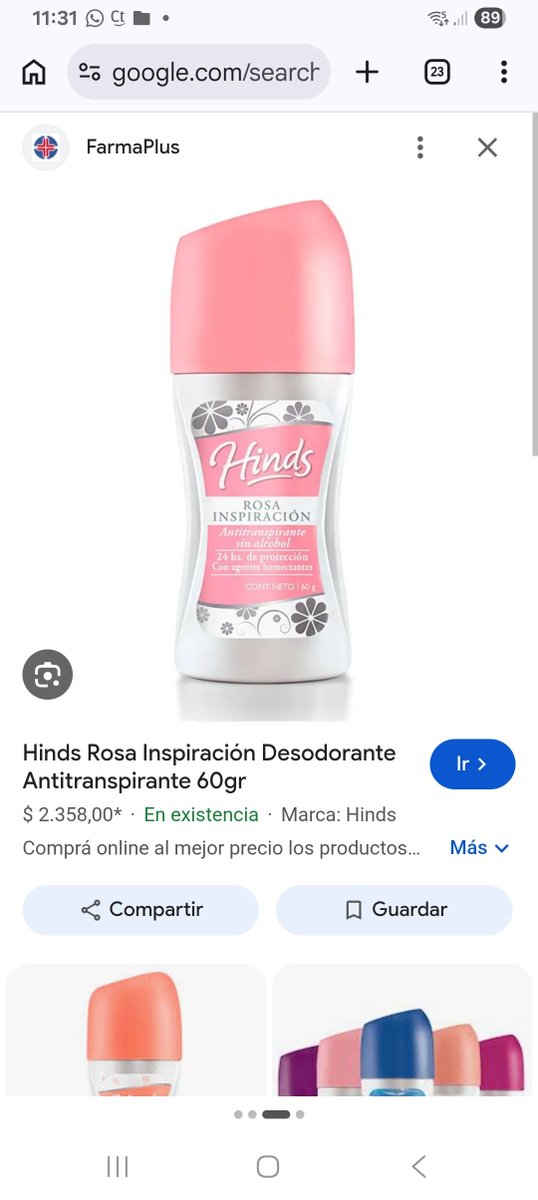 Agust1naaa_'s tweet photo. @unocerocinc0 Desde que encontré este desodorante lo amo, no le tenia fe pq sale barato (2/3k), pero la verdad que me dura todo el día y eso que ni rexona me aguantaba medio dia 🙏🏾 https://t.co/Hnax10B9uC