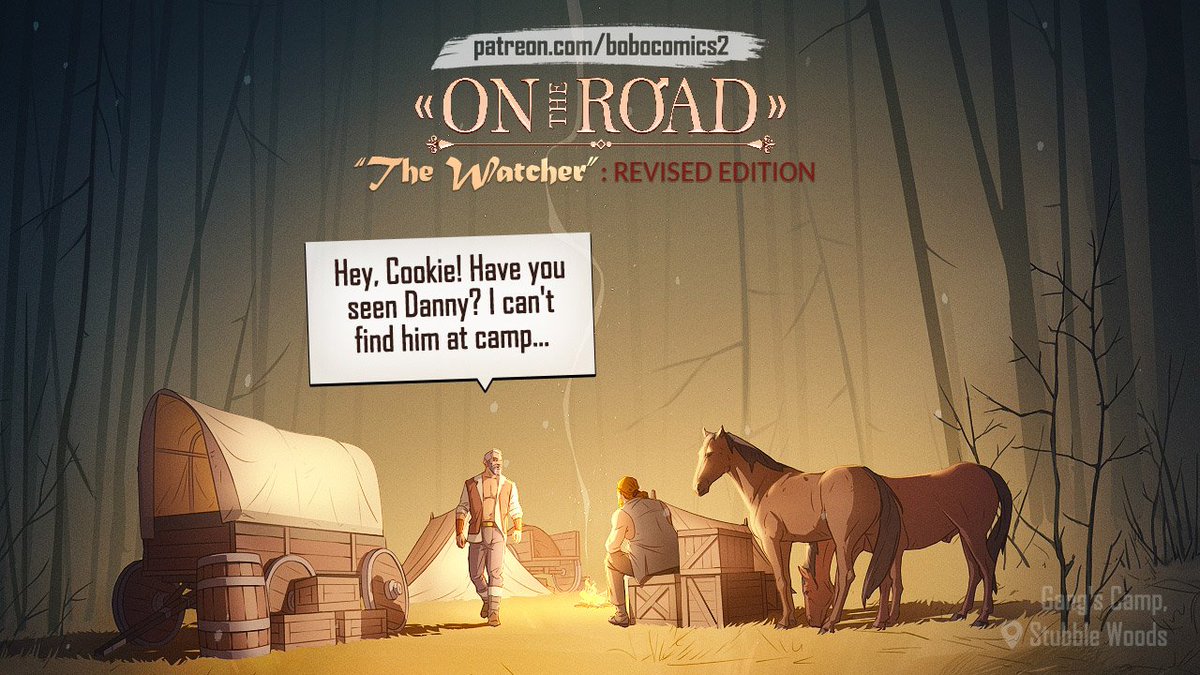 bobocomics2's tweet photo. Hey guys! Meet the completely remade from scratch the On the Road EP#07 "The Watcher".

Also the work on restoring the archives is still underway, and I’m happy to report that I've been successfully recovering the video files — your favorite OTR animations! 😘♥️ https://t.co/bntS9a1I7b
