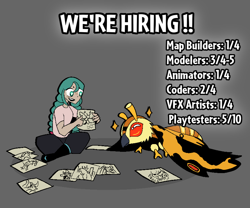 NesRED_DevTeam's tweet photo. And now with that being said, We are HIRING!
Please either dm "tcodcynda" on Discord or message @TCODCynda on Twitter!
(Art made by @TartaGauchaPro)
#NesRED https://t.co/Q3xXsoL71n