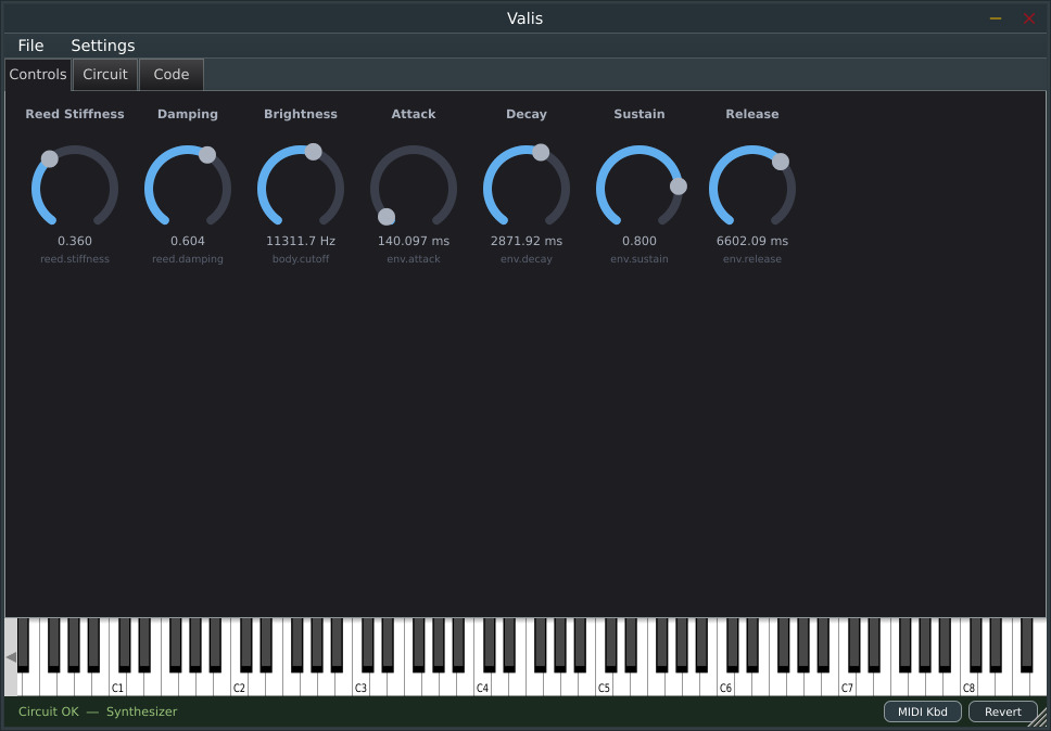 danja's tweet photo. Valis : Virtual Analog LLM Integrated System

A standalone app and DAW plugin for building virtual analog circuits.

https://t.co/LXjc1NN7SK https://t.co/aB0hqqtYpx