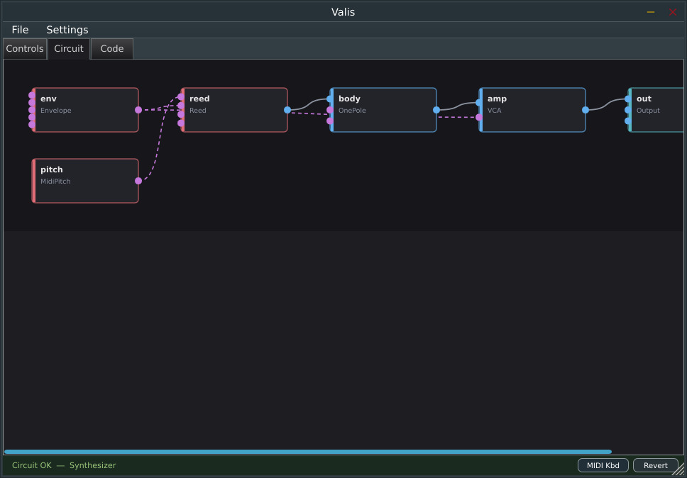 danja's tweet photo. Valis : Virtual Analog LLM Integrated System

A standalone app and DAW plugin for building virtual analog circuits.

https://t.co/LXjc1NN7SK https://t.co/aB0hqqtYpx