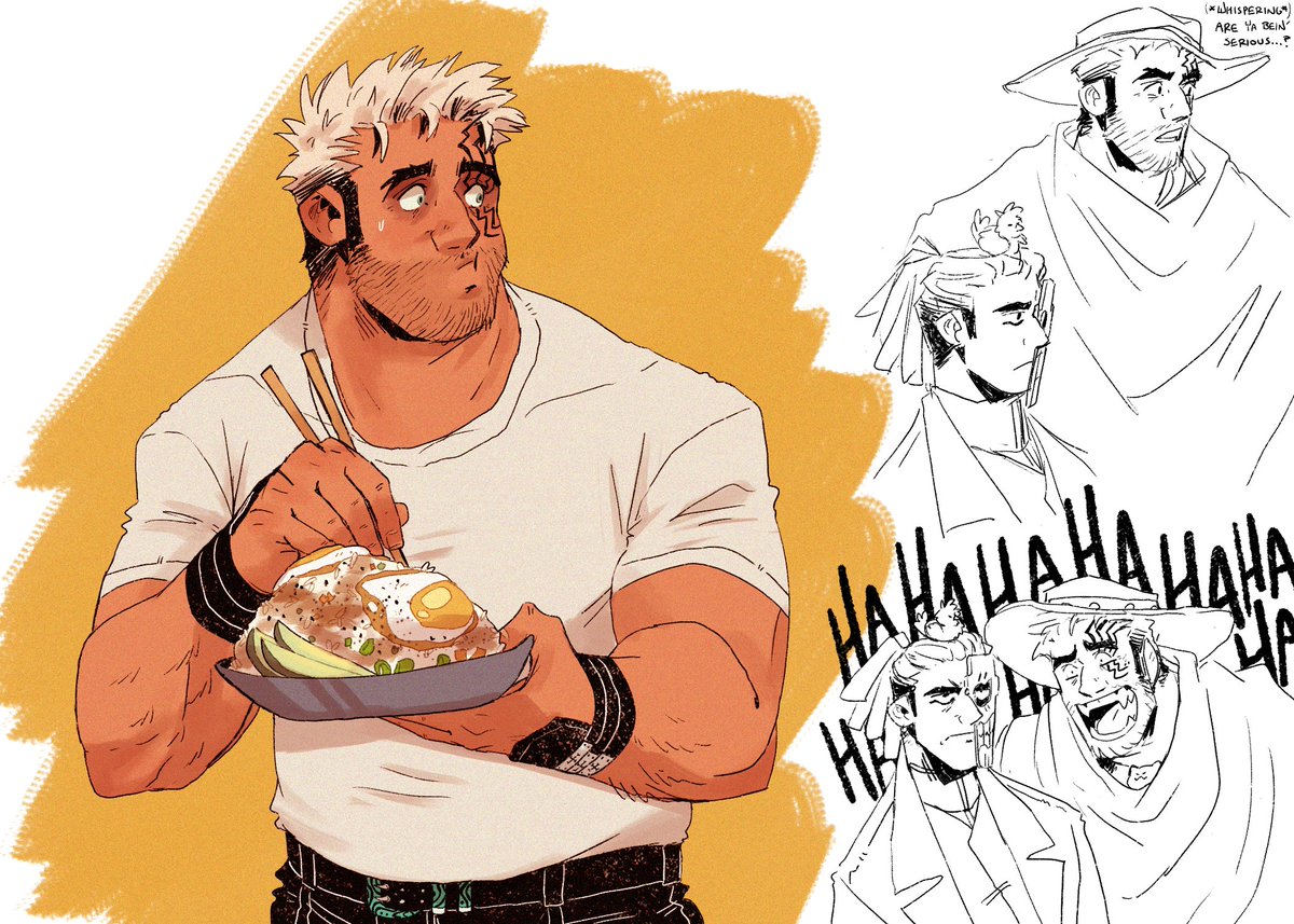 renny__rose's tweet photo. I have a lot of olderish scribs hhnghh bear with me lololol #Trigun #LivioTheDoubleFang https://t.co/o4FH374Yul
