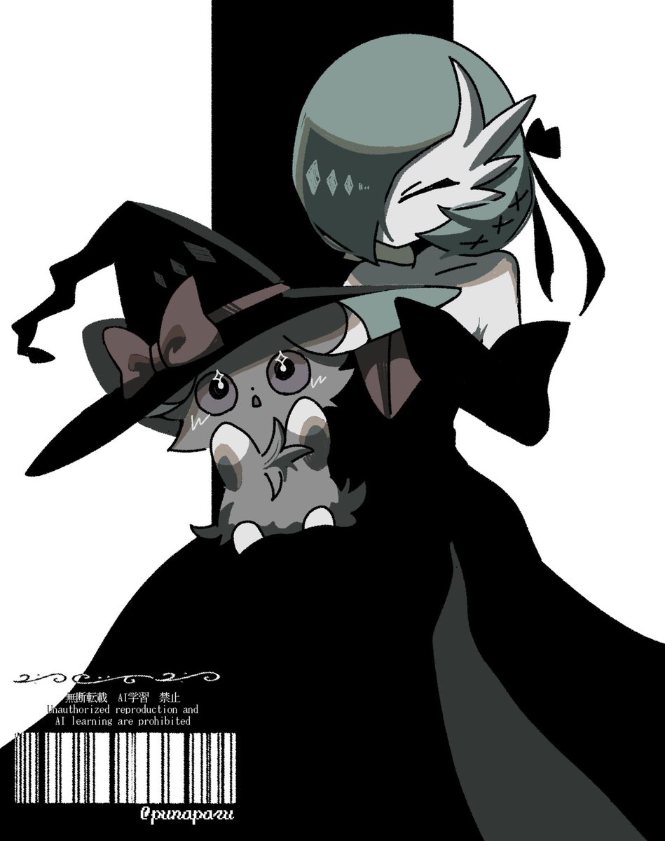 punaparu's tweet photo. 魔女見習い https://t.co/Gt8l5CCeqN