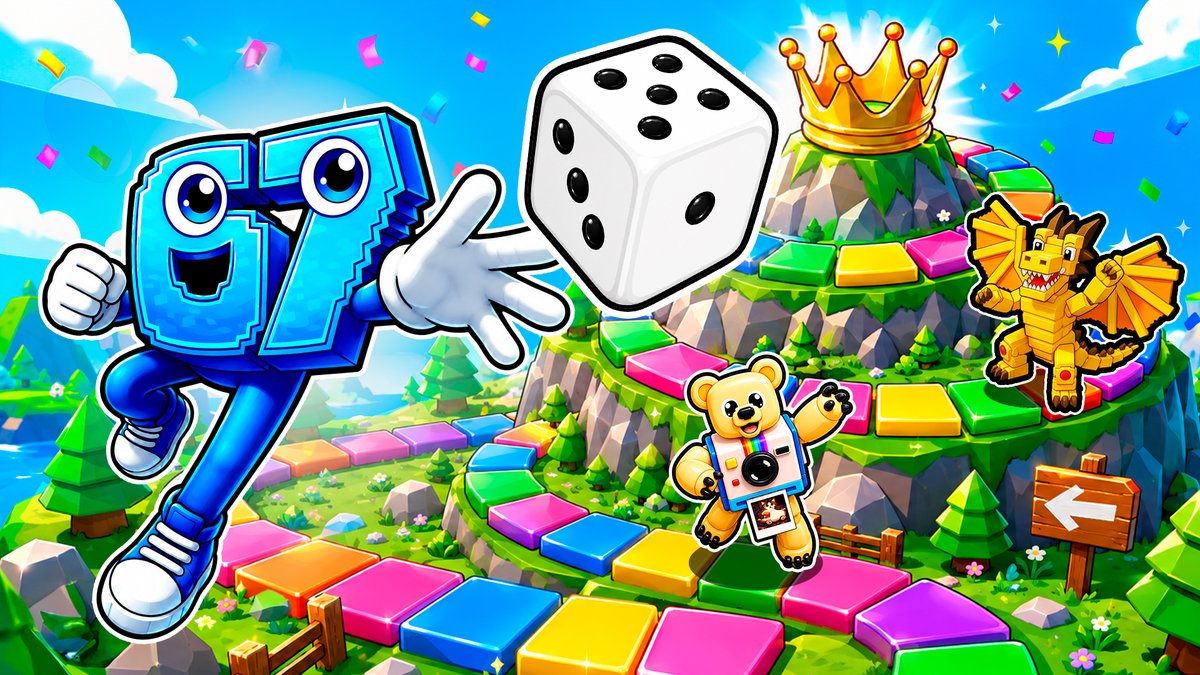 TR_Chifuyu47's tweet photo. BRAINROT PARTY IS LIVE 🎲
12 players. 20 minigames. One mountain. First to the crown wins.  
Code: 2745-1352-1209
#Fortnite #UEFN #FortniteCreative #Brainrot https://t.co/p5gIeUhWnc
