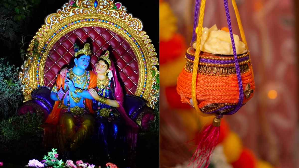 FactsBayInfo's tweet photo. 🦚 Janmashtami Then &amp; Now 🙏

From simple home prayers and handmade jhankis to grand celebrations, Dahi Handi, livestreams &amp; social media—Krishna’s birthday has evolved dramatically.

But the devotion remains unchanged.

👉 https://t.co/6K8jTPysuU

#Janmashtami #Krishna #FactsBay https://t.co/NVfz9pdKSx