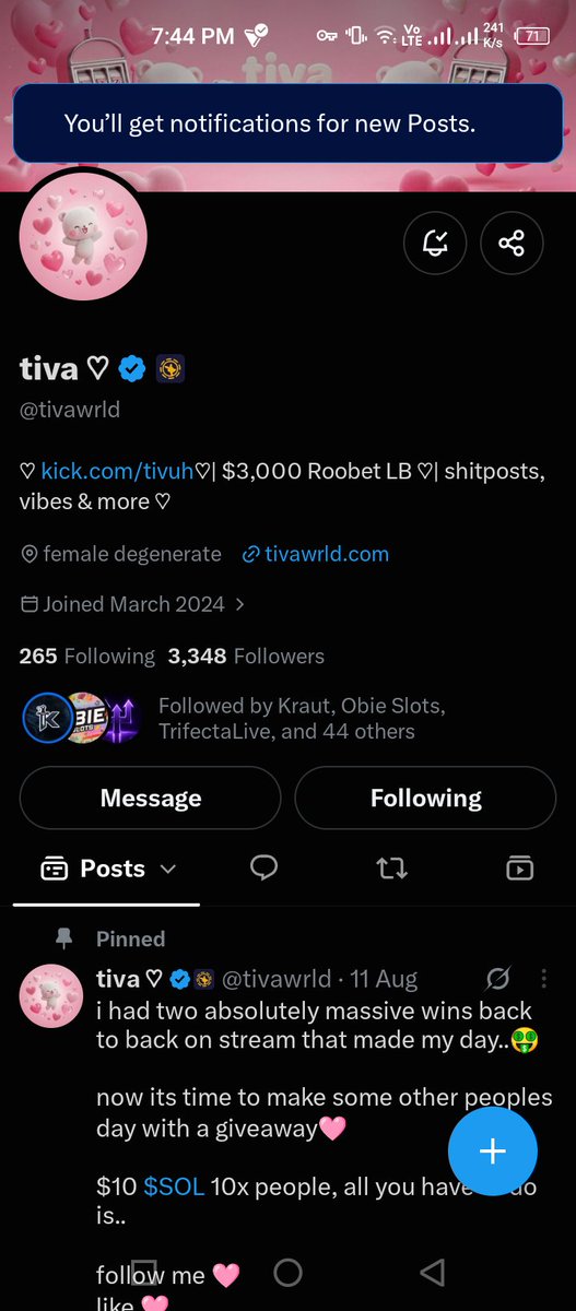 eddytyrn's tweet photo. @tivawrld Best of luck Everyone
Addy
0x73036024cCee9Ef162ed711e75bE2c2aB393572e https://t.co/0kP2S8Qt5w