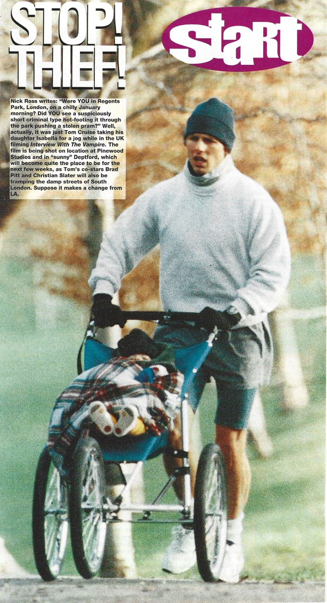 kiwirazzi's tweet photo. On we go with some #TomNic nostalgia because why the eff not? #TomCruise
First up: Smash magazine (I think) UK, from when he was filming IwtV https://t.co/yNlIZ4PLHy