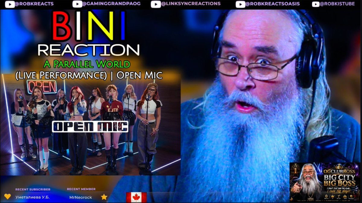 BloomPromotion8's tweet photo. 【🎥 】NEW BINI REACTOR | Reacts to BINI❗️
Blooms, watch as @RobkReacts discovers BINI for the first time through his reaction to “A Parallel World” on @Genius #OpenMic in his latest YouTube video! 🌸
Come along as he gets to know more about the group and their music! 🎶✨
©️ Robk Reacts on Youtube
Watch the full video here:
🔗: https://t.co/gKwktWJ7n8
#BINI_AParallelWorld
#BINIxForgottenIsland
#ReactsToBINI #BINI | @BINI_ph