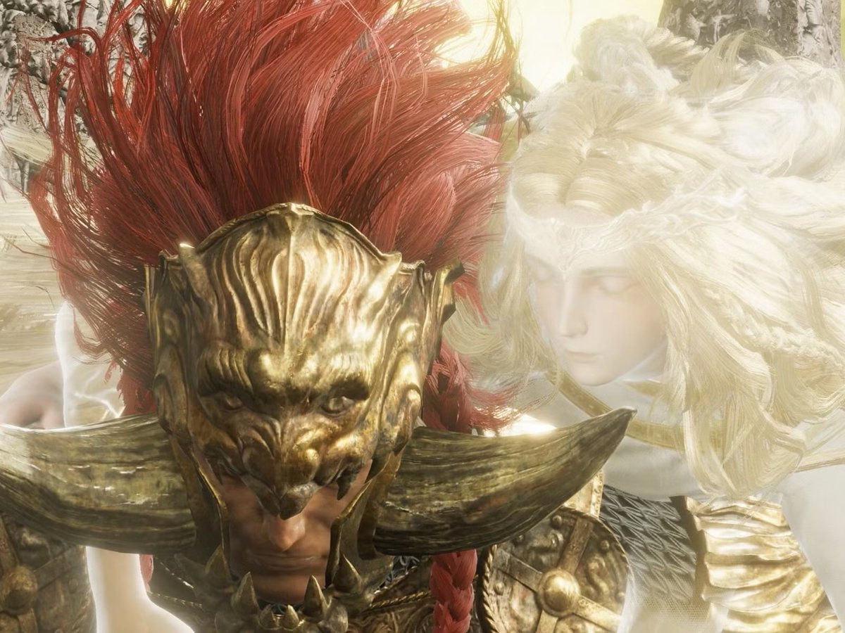 knghtrayn's tweet photo. From mindless beast to a mindless consort. The tragedy of radahn is rarely talked about on here cos we usually just make fun of him which to be fair is really really funny. And like the only time people talk about him is when theyre 🤢powerscaling🤢. https://t.co/ocJCEuM1gs