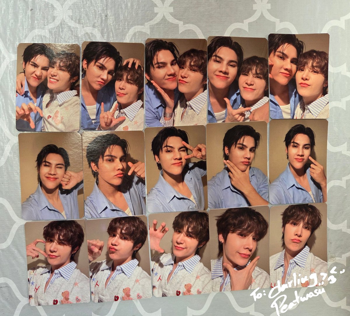 darlingpeatwasu's tweet photo. Aren't you just too cute🥹

This is the full PC set from #YesterdayFanmeetNYC .

@fort_fts @peatwasu 

#BabyFeat #FortPeat #FortFTS #Peatwasu https://t.co/LoYP2nZTt0