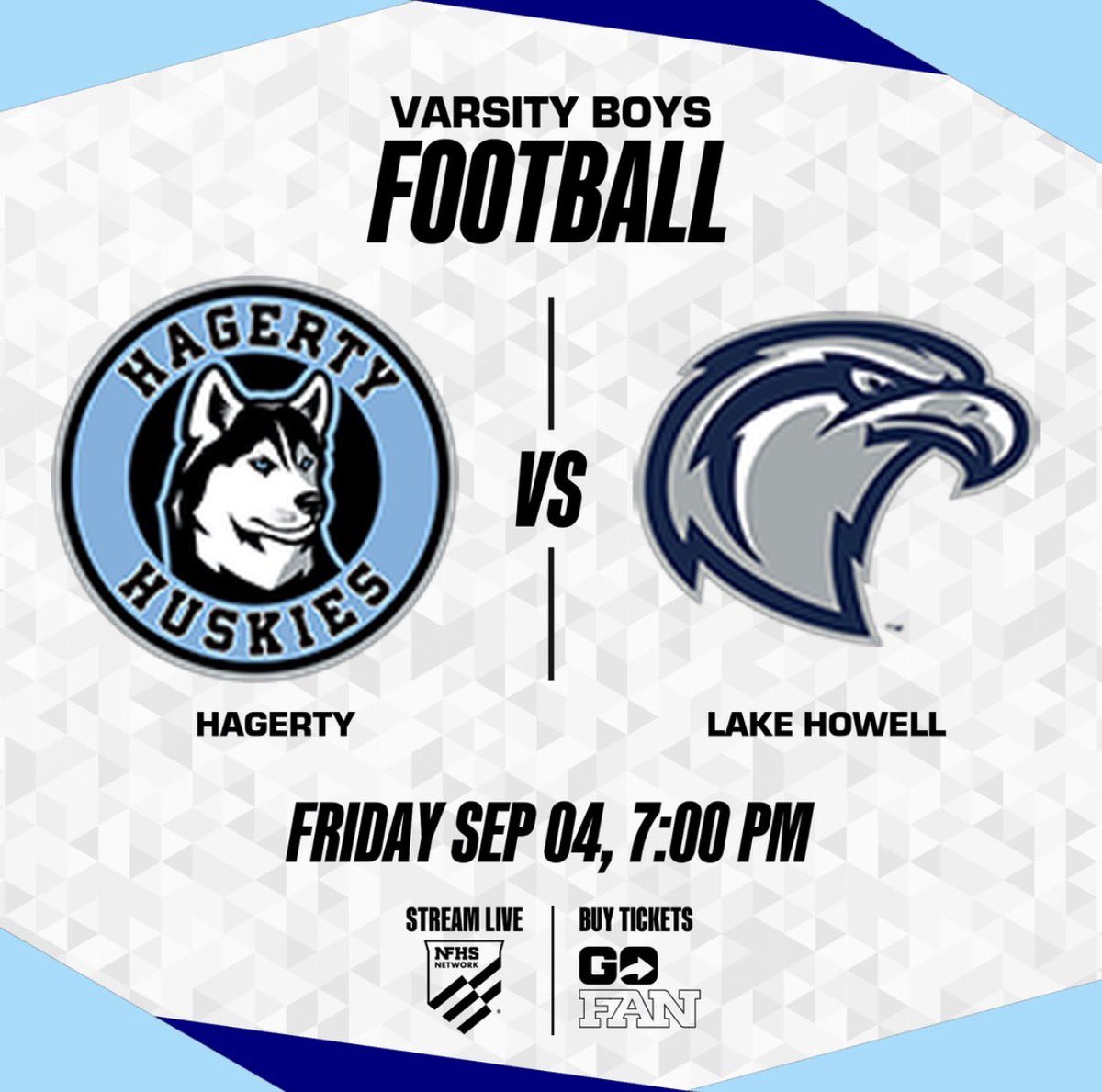 HagertySports's tweet photo. VFB GAMEDAY! Come out tonight to see your Huskies take on the Lake Howell Silverhawks tonight at 7pm for our 2026 Home Opener! #AsAlways https://t.co/UeUlxa1joc