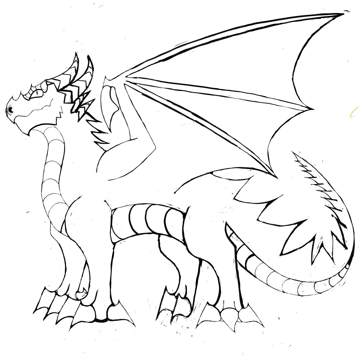 dragonace1555's tweet photo. Wanted to try and give the dragon a brow. Not sure how well I did on it. https://t.co/6l9Xwhosd8