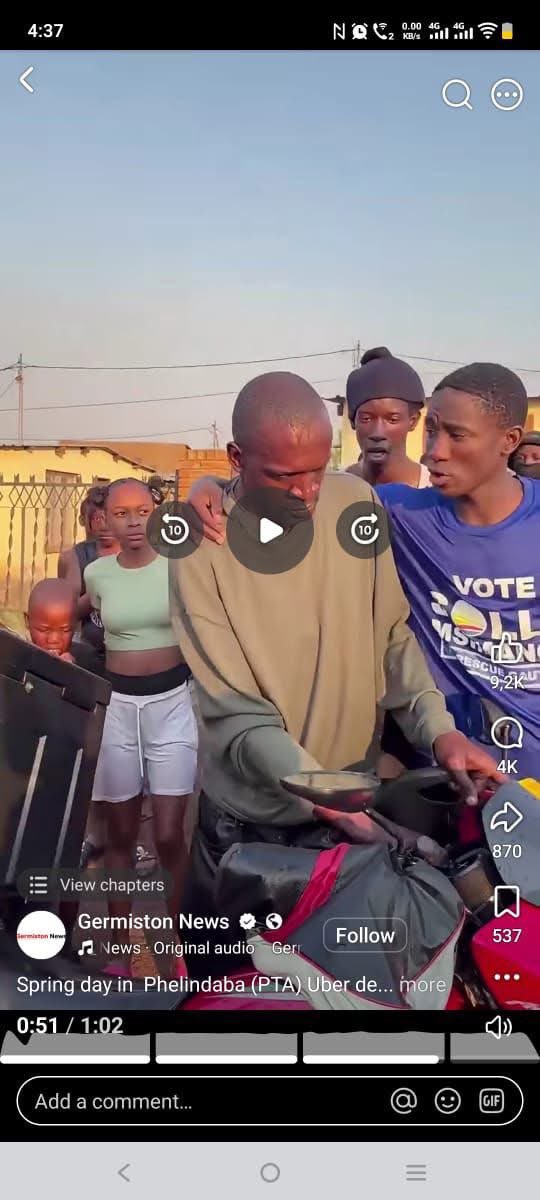 TshenoloPi's tweet photo. Update: We have successfully dealt with the four boys involved in the Spring Day incident, where Mr. Chauke was attacked, assaulted, and had water poured over him. His personal devices and motorbike were also damaged. https://t.co/I4bPK5Eet3