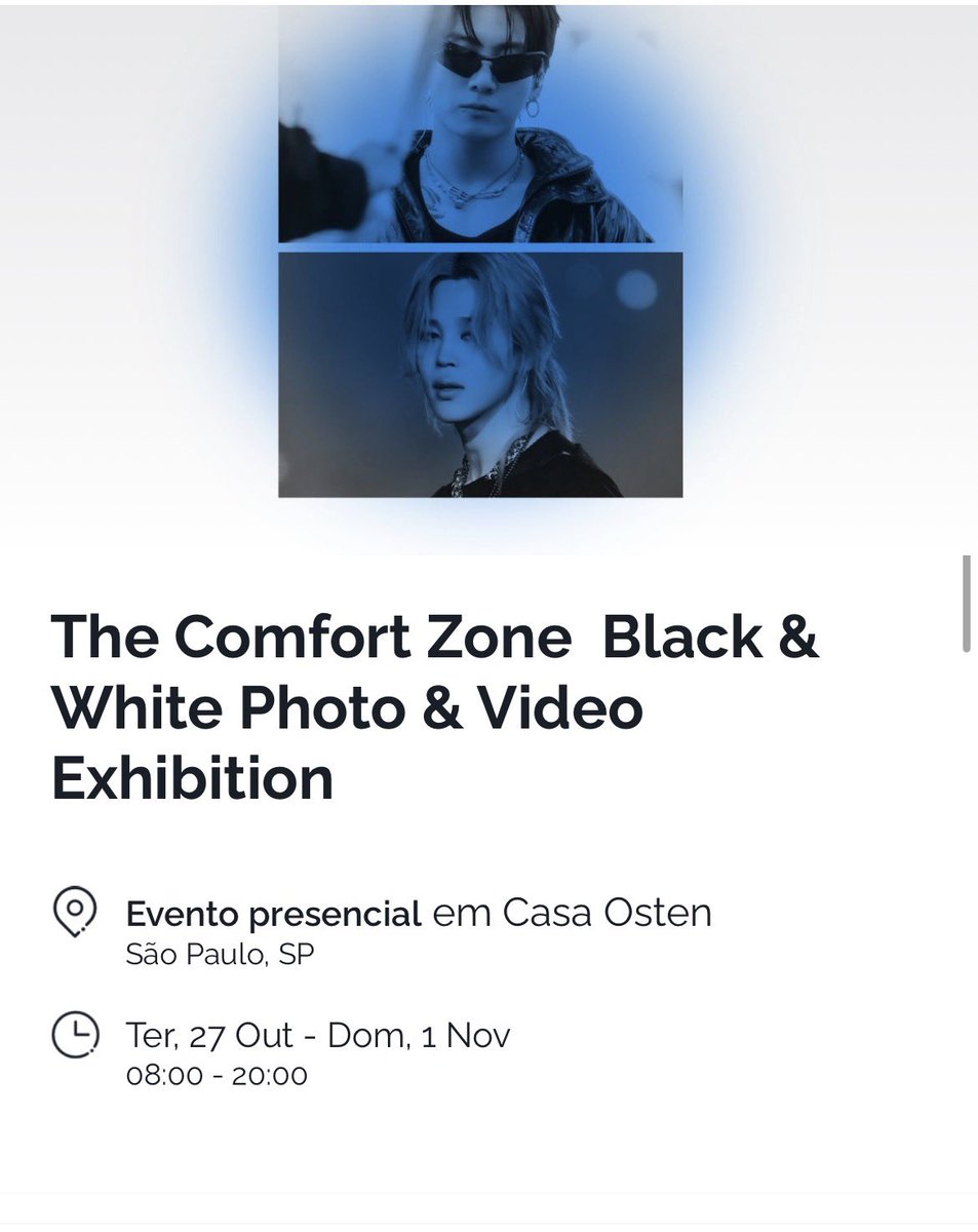 gabi_lopes09's tweet photo. 🚨 TROCO INGRESSOS BLACK IN WHITE 🚨
TENHO INGRESSOS DO DIA 28/09, DAS 14H ÀS 16H E GOSTARIA DE TROCAR POR INGRESSOS DO DIA 01/10, EM QUALQUER HORÁRIO.
📩 QUEM TIVER INTERESSE, ME CHAMA NA DM! 🫶🏻 POR FAVOR, EU IMPLORO
#trocas #jikook #blackinwhite https://t.co/VxlAvlVWpr