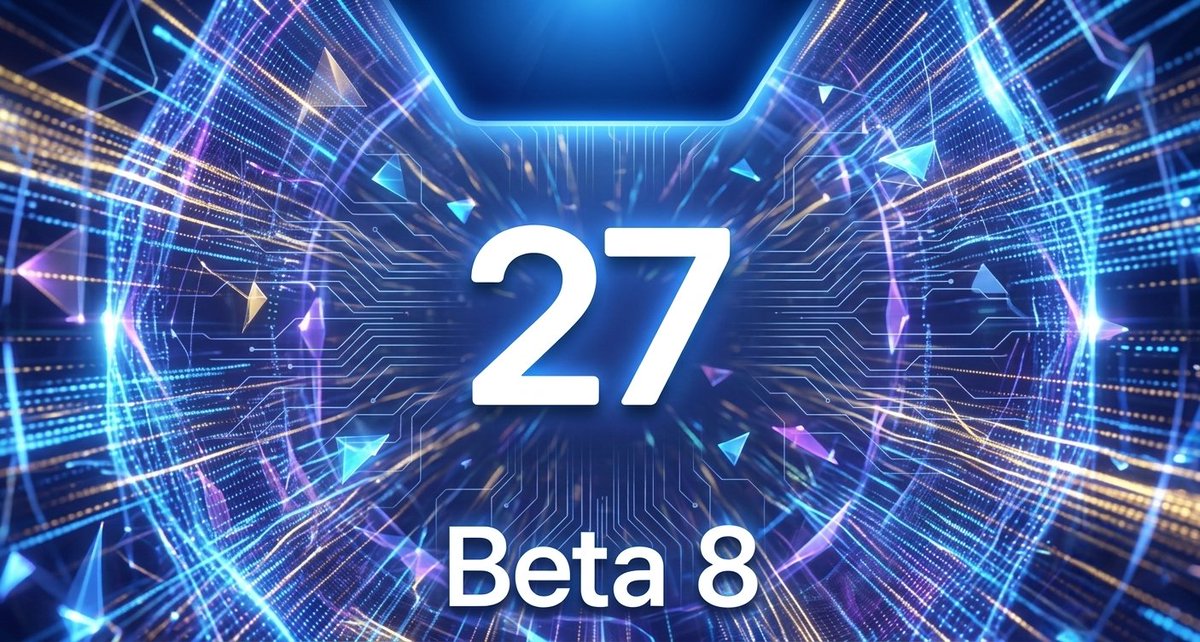 oneuios's tweet photo. How would you rate iOS 27 Beta 8's performance and battery life from 1 to 10? https://t.co/EqMN02a41Y