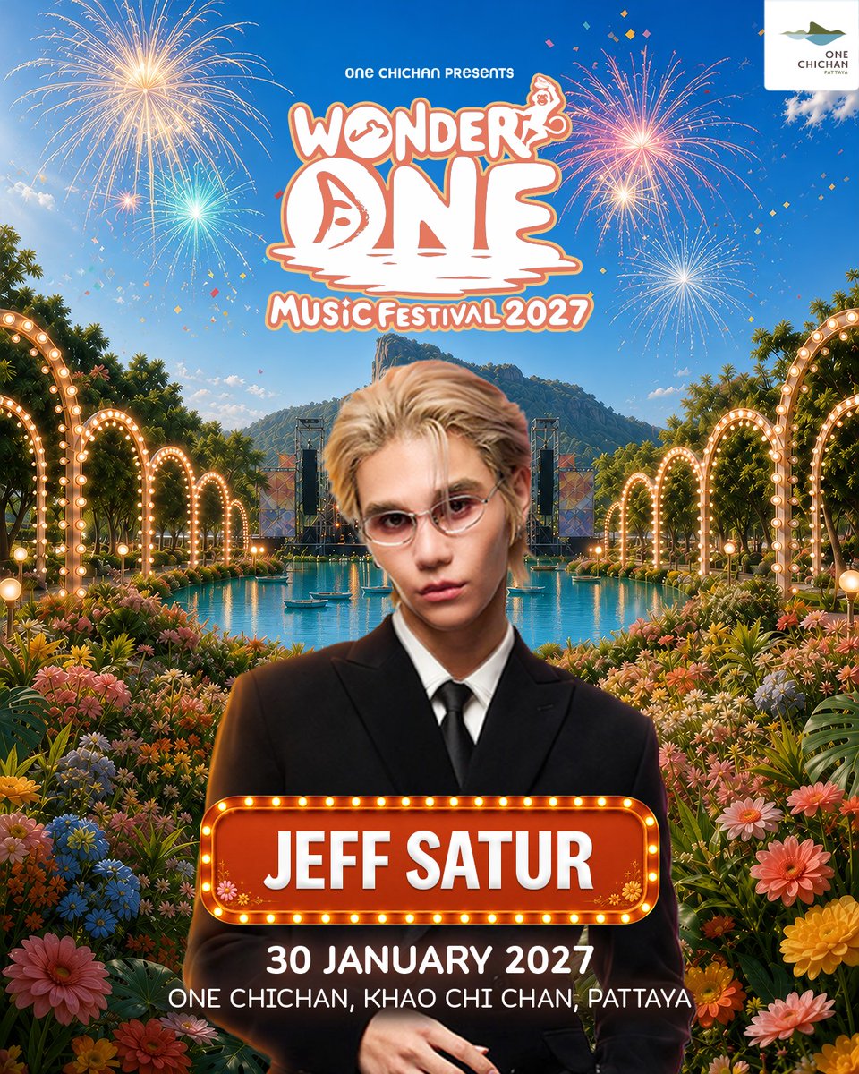 WonderOneFest's tweet photo. เมื่อแสงอาทิตย์พัทยาลับตา ดาวเสาร์จะปรากฏตัวขึ้นมาแล้ว
ทำให้ HOT กว่าเดิม! #คุณวันเสาร์ พร้อมไหม! พบกับไลน์อัพ
ที่ทำให้ใจเต้น #JeffSatur 🪐

📅วันเสาร์ที่ 30 ม.ค. 2570
📍วันชีจรรย์ เขาชีจรรย์ พัทยา

#WonderOneMusicFestival
#OneChiChan
#หนึ่งวันหนึ่งจุดหมายหลายความมหัศจรรย์ https://t.co/zftxc9ggdE
