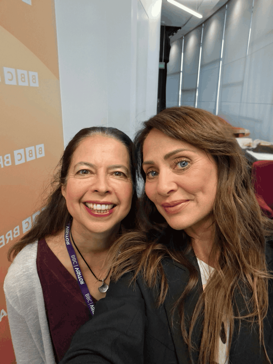 GoodThingsFdn's tweet photo. What a morning! 📺✨ Our very own Emma Stone was live on BBC Breakfast with Elaine Unegbu, championing digital inclusion.

She even caught up with former PM Gordon Brown and Natalie Imbruglia while in the studio! 📸

Watch the full segment back on iPlayer: https://t.co/jRmrDNThQG https://t.co/IIgwdQCrhh