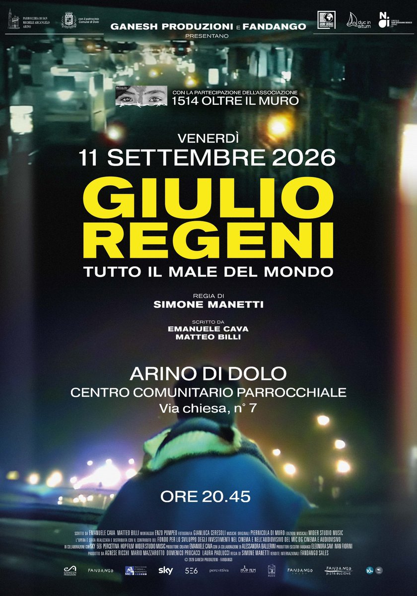 GiulioSiamoNoi's tweet photo. 11 settembre ore 20,45  ad Arino di Dolo presso Centro Comunitario  Parrocchiale via Chiesa n. 7
#TuttoilMaledelMondo https://t.co/X4gqSMlKfR